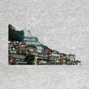 FAVELA Viva Magenta, Rio de Janeiro T-Shirt